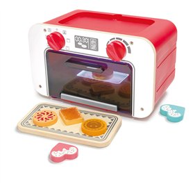 Hape Four de Cuisine Magique - pour Les Enfants de 3 Ans et Plus - Jeu d'Imitation Interactif Cuisine