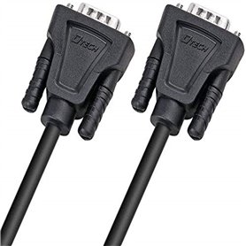 DTech Câble série DB9 mâle à mâle RS232 droit 0
