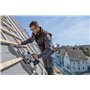 Bosch 1 guide parallèle professionnel pour scies circulaires GKS 18V-57-2 (pour coupe parallèle facile, scie circulaire accessoi