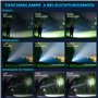 sofirn IF30 Lampe Torche Puissante 12 000 Lumens Ultra Lumineuse Lampe de Poche LED Portée Max 685 Mètres IPX8 étanche Lampe Pui