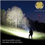 sofirn SP36 Pro Lampe Torche LED Rechargeable Lampe de Poche Puissantes 8000 Lumens Portée 450 Mètres IPX8 Lampe Avec Anduril UI