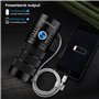 sofirn SP36 Pro Lampe Torche LED Rechargeable Lampe de Poche Puissantes 8000 Lumens Portée 450 Mètres IPX8 Lampe Avec Anduril UI