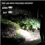 sofirn IF23 Lampe Torche LED Ultra Puissante 4000 Lumens Lampe de Poche Rechargeable Type C avec Lumière Latérale COB, Torches P