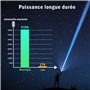 sofirn Lampe torche LED SR15 Lampe de poche 4500 lumens, portée de 510 m, EDC Lampe Torche Rechargeable d'extérieur ultra-lumine