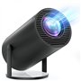 [Built-in Apps & Android 11.0] Mini Videoprojecteur 4K Projecteur 18000 Lux Soutien 180° Rotation et Trapèze Automatique