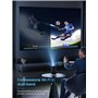 [Built-in Apps & Android 11.0] Mini Videoprojecteur 4K Projecteur 18000 Lux Soutien 180° Rotation et Trapèze Automatique, Portab