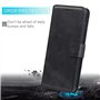 SEAHAI Cuir Coque pour Realme C30 / Realme C30s Étui Portefeuille, Premium PU/TPU Flip Housse, Protection Antichoc Case avec Car