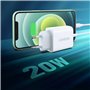Chargeur mural Ugreen 6957303864508 Blanc 20 W