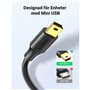 Câble USB 2.0 A vers Mini USB B Ugreen 10386 Noir 3 m