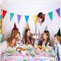 Vaisselle Jetable Anniversaire Animaux - Fournitures de Fête pour 20 Invités, Assiettes, Gobelets, Serviettes, Décoration de Fêt