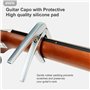 Aroma Capodastre Guitare Classique avec Ressort en Acier Capo De Guitare Libération Rapide à Une Main pour Guitare à Cordes Nylo