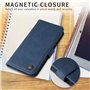 SEAHAI Cuir Coque pour Oppo A96 / Oppo A76 / Realme 9i / Oppo A36, Très Mince Étui Portefeuille [Blocage RFID] [Fentes pour Cart