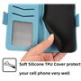 SEAHAI Cuir Coque pour TCL 30 SE/TCL 305 / TCL 306, Très Mince Étui Portefeuille [Blocage RFID] [Fentes pour Cartes] Antichoc PU