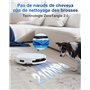 ECOVACS T50 Pro Omni Gen2 Aspirateur Robot, 21000Pa amélioré par T30 Pro Omni, Brosse latérale et serpillière Extensibles, Ajout