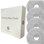 Lot de 4 serpillères rotatives roborock Q Revo d'origine