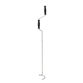 Aérateur à compost Spatule à compost Agitateur - Outil manuel en acier inoxydable pour gobelet à compost en plein air agitateur
