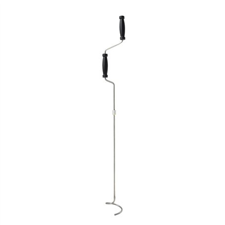 Aérateur à compost Spatule à compost Agitateur - Outil manuel en acier inoxydable pour gobelet à compost en plein air agitateur
