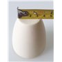 LLF Creuset à 99,3 % d'alumine Al2O3 pour laboratoire de laboratoire (70 ml)