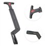 BOOMBOOST 1pcs Black Bonnet Release Rod Poignée de Verrouillage Hasp pour VW Passat B5 B5.5 1998~2004