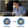 Vicloon Montre Infirmière Broche Montre Infirmière en Silicone avec Clip Infirmières Poche FOB Montres Suspendue Poche Broche Fo