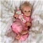 MAIHAO 18 Pouces bébé Reborn Garcon realiste Silicone Nouveau-Né Baby poupée Vrai Vie Poupon Fille Dolls Pas Cher Toddlers Enfan