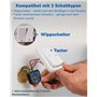 LoraTap Lot de 2 modules de volet roulant Wi-Fi pour volets roulants électriques, stores romains et stores vénitiens avec moteur