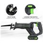 GALAX PRO Professional 20V System scie sabre sans-fil, Scie Alternative Avancée 20V Max avec Batterie au Lithium, Vitesse Variab