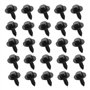 The Lord of the Tools 25pcs Vis Autotaraudeuses à Tête Hexagonale 5.5-6mmx19mm avec Rondelles Lâches Captives Boulons Auto-perce