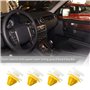 The Lord of the Tools 50pcs Clips de Moulage Panneau Porte de Voiture Attaches Retenue en Plastique Garniture d'extension Passag