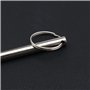 Create idea 4pcs Goupilles à Dégagement Rapide avec Anneau de Cercle d'extrémité à Boule à Ressort en Acier Carbone Nickelé Bimi