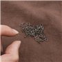 Be In Your Mind 90pcs Pêche à Mouche Snaps en Acier Inoxydable Pas de Nœud Changement Rapide Crochet à Mouche Leurre Snaps Liens