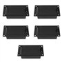Be In Your Mind 5x Boîte de Support de Batterie Ramassage Guitare PP3 9V Panneau Boîtier de Récepteur de Batterie de Montage en