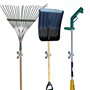 Lot de 14 supports muraux pour le garage - pinces à outils en métal pour le montage mural Support d'organisateur mural pour armo