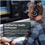 OneOdio Monitor 80 Casque Audio Filaire DJ Studio Monitor avec Circum-Auriculaire Coton d'oreille Protéiné Le Plus épais (Noir)