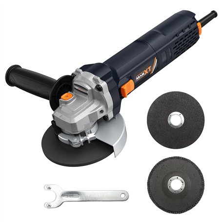 MAXXT Meuleuse d'angle 125 mm | 1700W avec Démarrage progressif & Protection anti-surcharge – 12 000 tr/min pour coupe