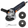 MAXXT Meuleuse d'angle 125 mm | 1700W avec Démarrage progressif & Protection anti-surcharge – 12 000 tr/min pour coupe