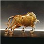 DARMOMOON FengShui Statue de Taureau Wall Street en Acrylique - Sculpture de Taureau pour la Maison, Le Bureau - Ornement décora