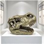 OUTOUR Tyrannosaurus Rex Réplique fossile pour la maison et le bureau Décoration Man-Cave Table de collection ou Trophée Faux-ta