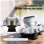 KIWIFOTOS XT50 Œilleton de Viseur pour Appareil Photo Fujifilm X-T50, Oculaire en Silicone Souple Monture Hot Shot Oeilleton Acc