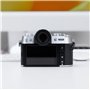 KIWIFOTOS XT50 Œilleton de Viseur pour Appareil Photo Fujifilm X-T50, Oculaire en Silicone Souple Monture Hot Shot Oeilleton Acc