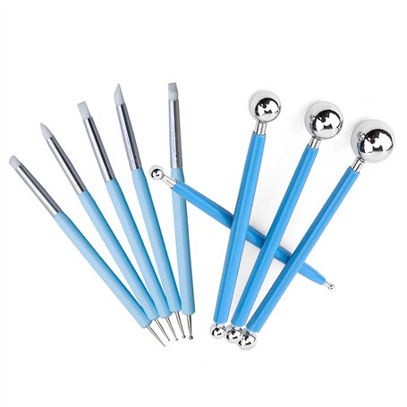 DY.2ten Ensemble d'outils de sculpture d'argile