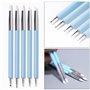 DY.2ten Ensemble d'outils de sculpture d'argile, 9 pièces Boule Stylet Dotting Outils de modelage Argile Céramique poterie Sculp