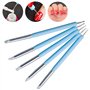 DY.2ten Ensemble d'outils de sculpture d'argile, 9 pièces Boule Stylet Dotting Outils de modelage Argile Céramique poterie Sculp