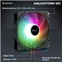 UNYKAch Refroidissement Liquide CPU AQUASTORM Black 120 Pompe silencieuse, Affichage pour contrôler la température du processeur