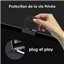VIZOLINK W12S Webcam 4K 30FPS avec Deux Micro, Télécommande, Mise au Point Fixe, 4X Zoom, Grand Angle 85 °, Correction Lumière, 