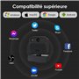 VIZOLINK W12S Webcam 4K 30FPS avec Deux Micro, Télécommande, Mise au Point Fixe, 4X Zoom, Grand Angle 85 °, Correction Lumière, 