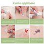 3 Feuilles Tatouage Temporaire Italien Autocollant Tatouage Ephémère Etanche pour Garçon Fille