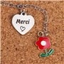 Cadeau Maîtresse d’École Marque Page avec Boîte “Merci de m'avoir aidé à grandir” Signet pour Remerciement Enseignant Fin d'anné