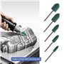 Create idea 30x Embout de Polissage en Caoutchouc Cône Cylindre Forme Fraises de Polissage Roue 3mm Mandrin 4mm 6mm 8mm 10mm 12m