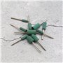 Create idea 30x Embout de Polissage en Caoutchouc Cône Cylindre Forme Fraises de Polissage Roue 3mm Mandrin 4mm 6mm 8mm 10mm 12m